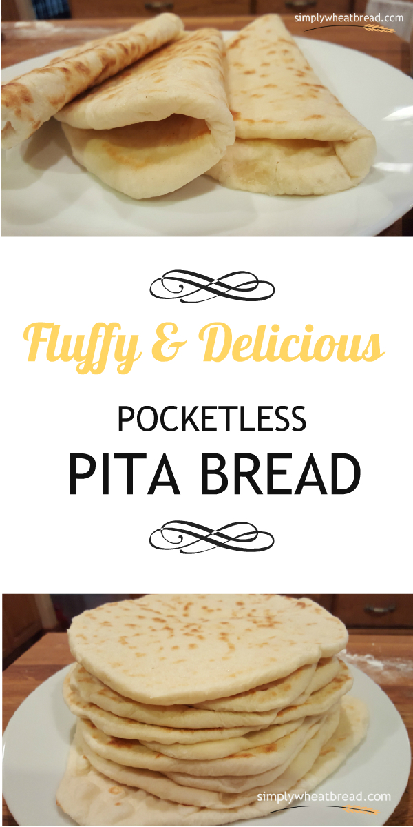 Pocketless Pita Bread